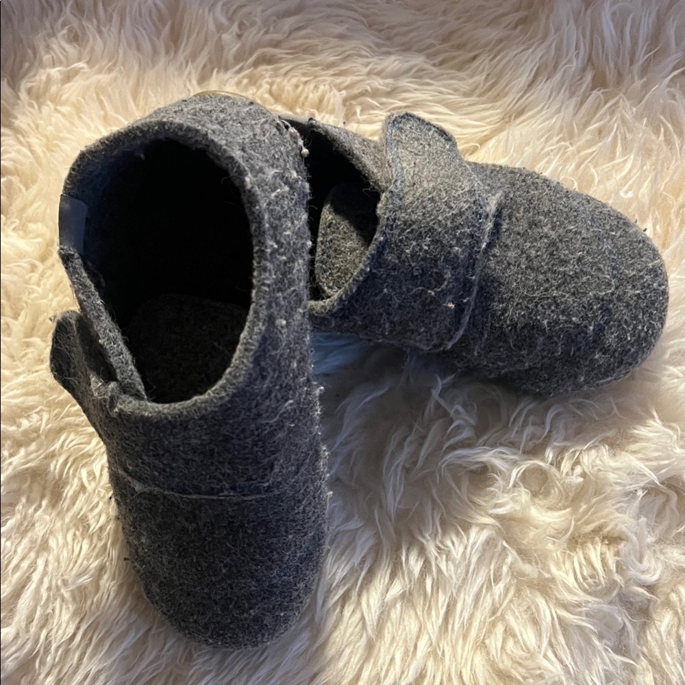 Felted Wool Slippers/ Kids